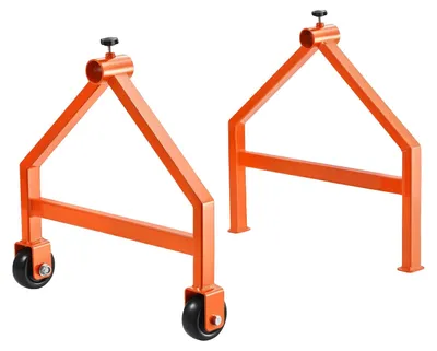 Zdjęcie produktu dla VEVOR Stojak na szpule drutu, udźwig 100 kg, przenośny stojak na kable z kółkami, do przechowywania szpul o maks. średnicy φ76 cm w różnych warunkach, bez rury