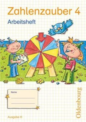 Obrázok produktu pre Zahlenzauber 4 Ausgabe H Arbeitsheft