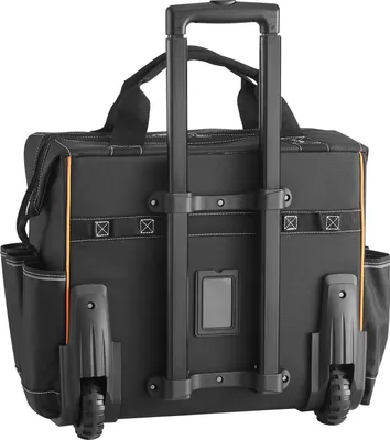 Immagine prodotto di Borsa porta attrezzi SucceBuy con ruote, 25 scomparti e manico telescopico per uso intensivo
