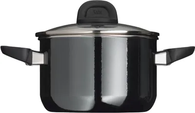 Immagine prodotto di SILIT pentola per carne 24 cm Linea Modesto nero