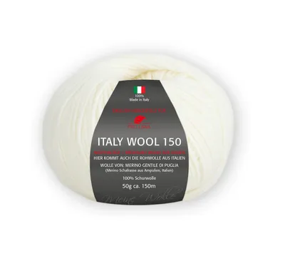 Produktbild von Pro Lana Italy Wool 150 50g weiß 101