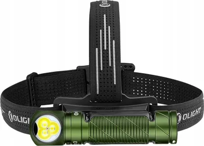 Immagine prodotto di Olight Perun 3 OD Green, torcia da testa e da angolo con archetto - 3000 lumen