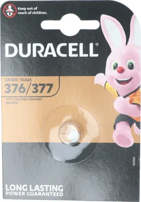 Produktbild von Duracell Batterie Uhrenzelle 377                        1St.