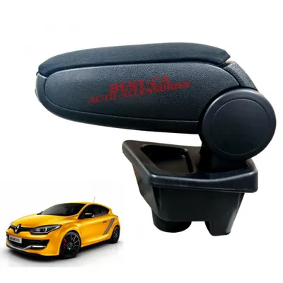Produktbild von Mittelarmlehne Armlehne KLAPPBAR Textil Schwarz Für Renault Megane 4 2016 -