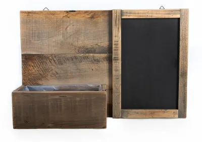 Produktbild von Küchentafel mit Kräutertopf 58 x 38 x 12 cm Kreidetafel