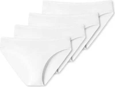 Produktbild von Schiesser Damen Tai-Slip 4-Pack Serie 95-5 - weiß - Größe 42