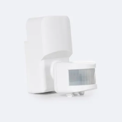 Produktbild von Bewegungssensor PIR 360º Fotozellen Ausrichtbar IP54 Weiß