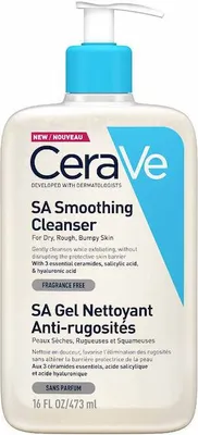 Zdjęcie produktu dla Cerave SA Wygładzające mleczko oczyszczające przeciw szorstkości 473 ml