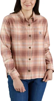 Produktbild von Carhartt Damen Flannelhemd midweight flannel Beige L