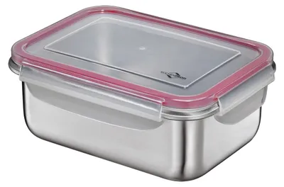 Image de Küchenprofi Lunchbox/Vorratsdose Edelstahl rechteckig groß 1001672800 4007371065924