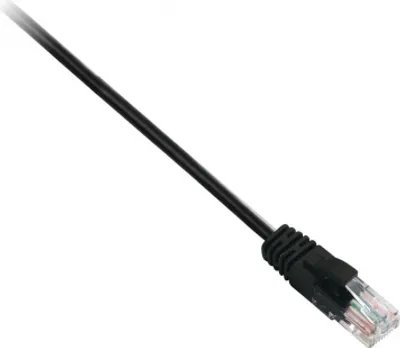 Image de Câble réseau UTP rigide de catégorie 6 V7 V7CAT5UTP-05M-BLK-1E, 5 m