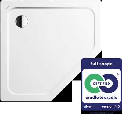 Immagine prodotto di KALDEWEI CORNEZZA receveurs de douche pentagonaux 673-1, 100x100x6,5cm, 459300010001, 459300010001