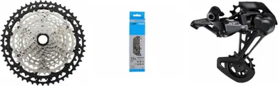 Produktbild von Shimano Antriebsset Kassette DEORE XT CS-M8100 schwarz - 12-fach Performance ...