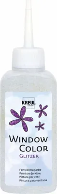 Produktbild von KREUL Window Color Glitzer-Silber 80 ml