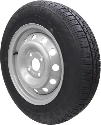 Productafbeelding van Compleet wiel 145/80R13 voor aanhanger en caravan - 4x100