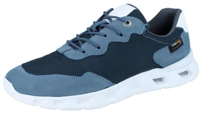 Produktbild von WALDLÄUFER H-Olaf Herren Sneaker blau Leder Textil - Größe: UK 11