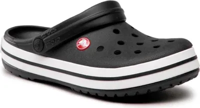 Produktbild von Crocs Crocband 11016-001, Badelatschen, Uni, Schwarz, Größe: 37/38