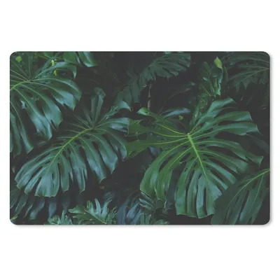 Produktbild von MuchoWow® Schreibtischunterlage Dschungel - Laub - Grün 60x40 cm - XXL Mauspad - Großes Mauspad