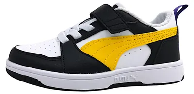 Immagine prodotto di Scarpa con chiusura in velcro Puma Rebound PS bianca, taglia 29