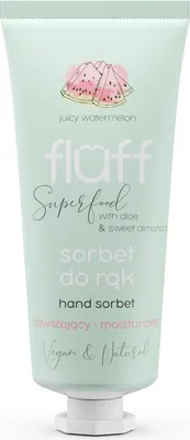 Produktbild von Fluff Superfood Sorbet do rąk Soczysty Arbuz, 50 ml