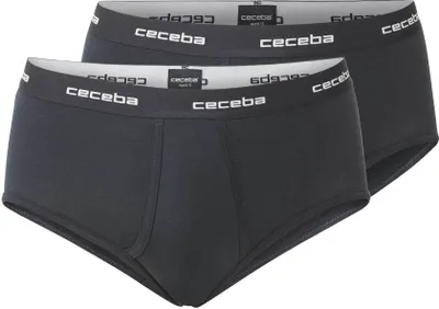 Produktbild von CECEBA Herren Slip blau uni 2er Pack Größe: 16