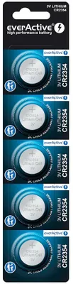 Productafbeelding van Mini-lithiumbatterij everActive CR2354 - Blisterverpakking met 5 stuks.