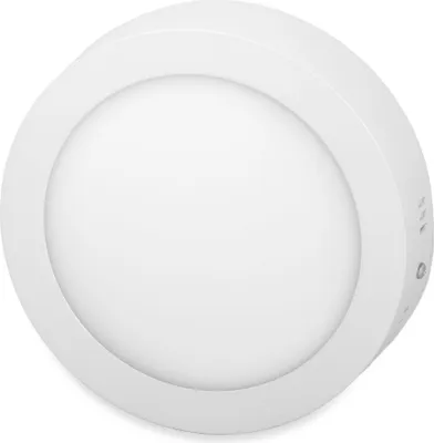 Obrázek produktu pro LED Solution Bílý přisazený LED panel kulatý 120mm 6W Economy Barva světla: Denní bílá 7871