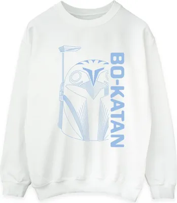 Produktbild von Star Wars - "The Mandalorian" Sweatshirt für Herren BI46676 (S) (Weiß)