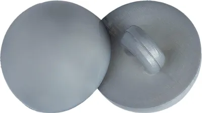 Obrázek produktu pro Knoflík - sada 6 ks - průměr 10 mm - Šedá