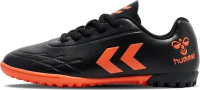 Produktbild von Hummel Top Star Turf TF LC JR Fußballschuhe Nockenschuhe schwarz/orange 228344-4127, Schuhgröße:28 EU