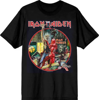 Produktbild von Iron Maiden Paradise Club Circle Black 2XL T-Shirt