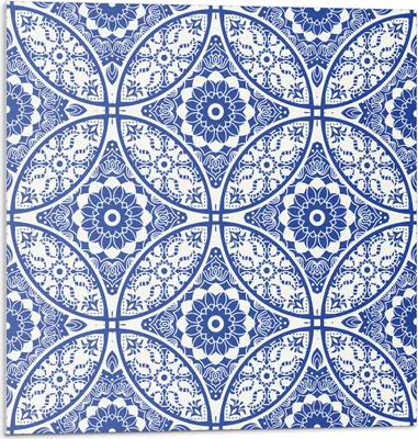 Immagine prodotto di Pattern con motivi floreali - Piastrelle autoadesive - Piastrelle da parete - Pannelli da parete - Piastrelle autoadesive per il bagno - Piastrelle autoadesive per la cucina - Carta da parati autoadesiva per pareti - Decorazione murale -20 Unità 20 x 20 cm