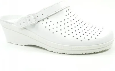 Produktbild von Rohde Schuhe Damen Pantoletten Clogs Weite G Leder Neustadt -50 1474, Größe:42 EU, Farbe:Weiß