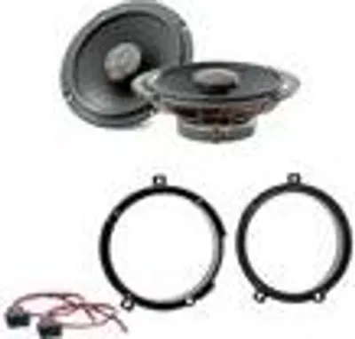 Produktbild von Focal ICU165 2-Wege Koax Lautsprecher Einbauset für Mercedes C Klasse W202 vorne