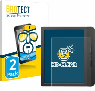 Produktbild von 2x Für Tolino Vision 5 Schutzfolie BROTECT Displayschutz Display Schutz Folie Klar Transparent