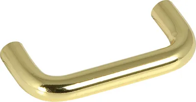 Produktbild von Griff Sulis ø 10 mm, LA 64 mm, Breite 74 mm, Stahl messing
