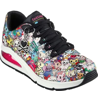 Produktbild von Skechers Sportliche Schnürschuhe Damen 39362D313535323236 Bunt 37 EU
