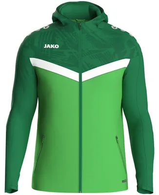 Produktbild von Jako Iconic Kapuzenjacke Herren - Soft Green / Sportgrün