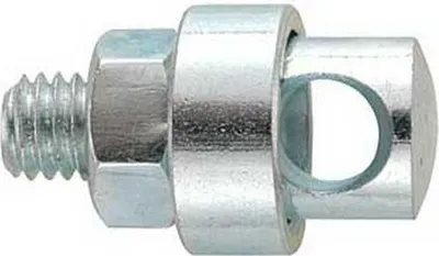 Produktbild von Fix Nippel M5 Befestigungsschraube 4.7 X 12 Mm 10 Einheiten Silber  Silber One Size