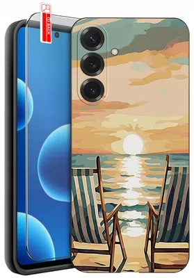 Productafbeelding van Beschermhoezen voor de Samsung A27 5G – Designs | Mat siliconen hoesje + 9H-glas