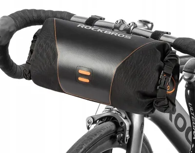 Produktbild von RockBros Fahrradtasche Lenker Wasserdicht 2L Schwarz
