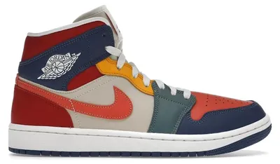 Image de Jordan 1 Mid SE, plusieurs couleurs (2022) (pour femmes) - Pointure EU 37,5