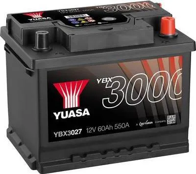 Zdjęcie produktu dla Yuasa Autobatterie SMF YBX3027 12 V 60 Ah T1 Zellanlegung 0 (YBX3027)