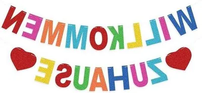 Immagine prodotto di Girlandine scintillanti per feste di famiglia, baby shower, feste di inaugurazione della casa