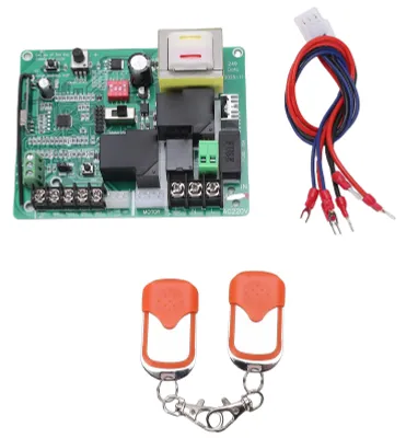 Image de Kit de carte de contrôle pour portail coulissant, contrôleur électrique universel pour portes, avec télécommande, adapté aux usines, écoles et habitations, fonctionne en 220V
