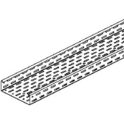 Produktbild von Kabelrinne sendzimirverzinkt - Kabeldose 60x200mm