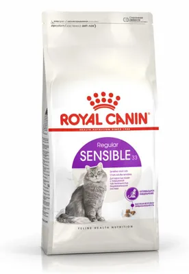 Obrázek produktu pro Royal Canin Sensible 33, Dospělý jedinec, Jakékoli plemeno, Drůbež, Rýže, 4 kg, Včetně antioxidantů