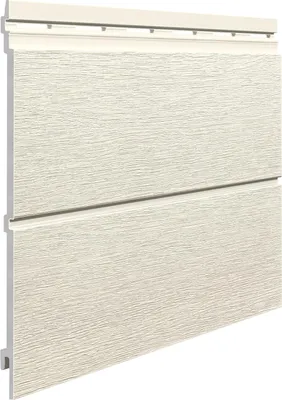 Obrázok produktu pre Fasádne panely VOX KERRAFRONT KF FS-302 CX – vodovzdorné a odolné voči UV žiareniu v drevenom vzhľade – 2,95 m – slonovinová