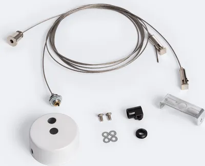 Produktbild von Aufhängungsset für LED-Linearstrahler 40W 1200mm (UGR19) Utah Hängend