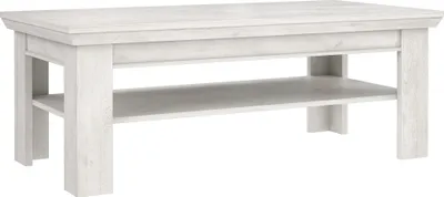 Produktbild von Couchtisch >Kashmir< in Pinie Weiss - 120,6x45,3x60,4cm (BxHxT)